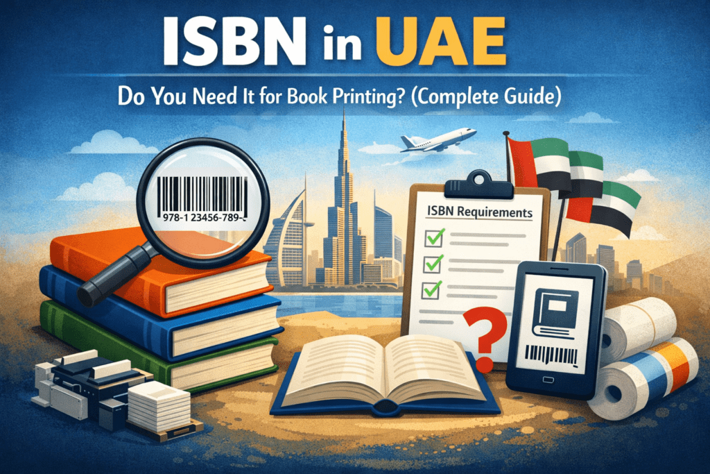 ISBN for Book Printing in the UAE